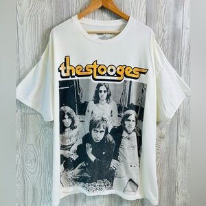 URBAN OUTFITTERS IGGY POP The Stooges Tshirt Dress Oversized Graphic Tee Large